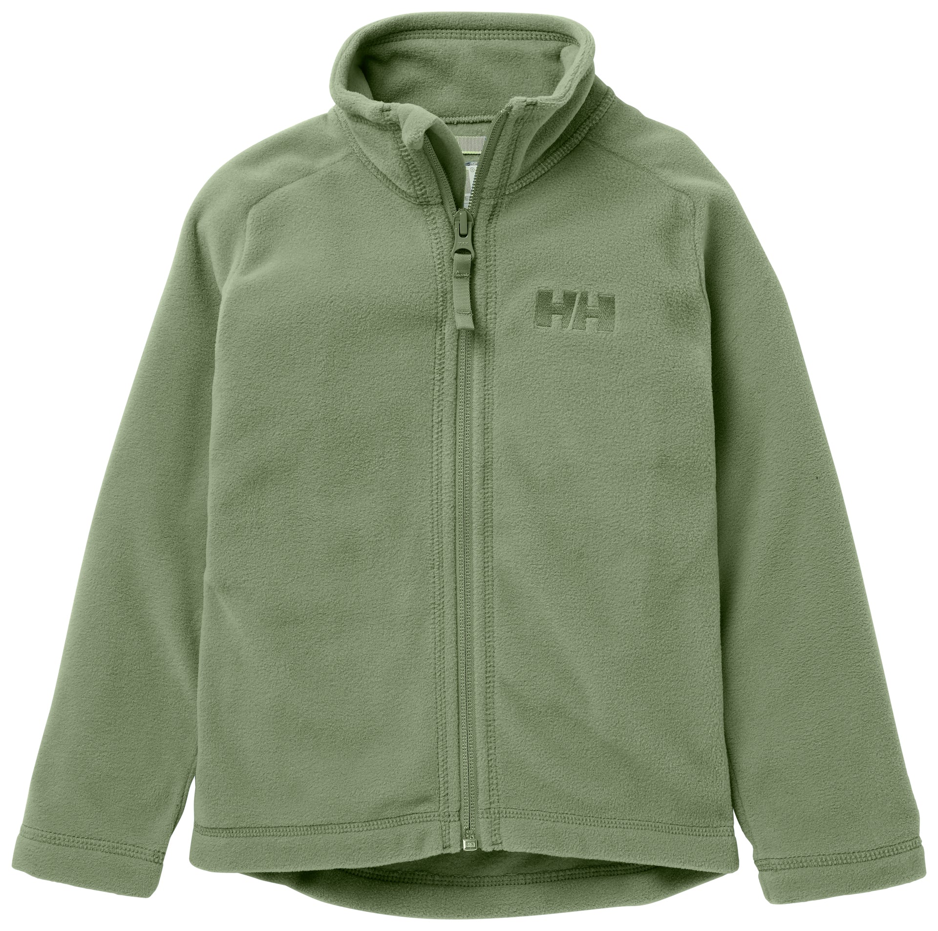 Kids Lightweight Fleece Daybreaker 2.0 Jacket – Zippered | Helly Hansen #color_powder-green