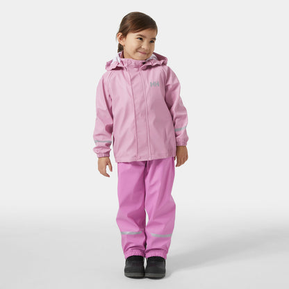 Kids Waterproof Bergen 2.0 Rain Set – Jacket & Bibs, PU| Helly Hansen 