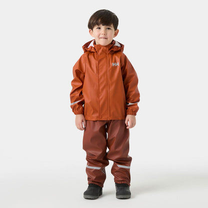 Kids Waterproof Bergen 2.0 Rain Set – Jacket & Bibs, PU| Helly Hansen 