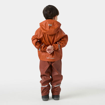 Kids Waterproof Bergen 2.0 Rain Set – Jacket & Bibs, PU| Helly Hansen 