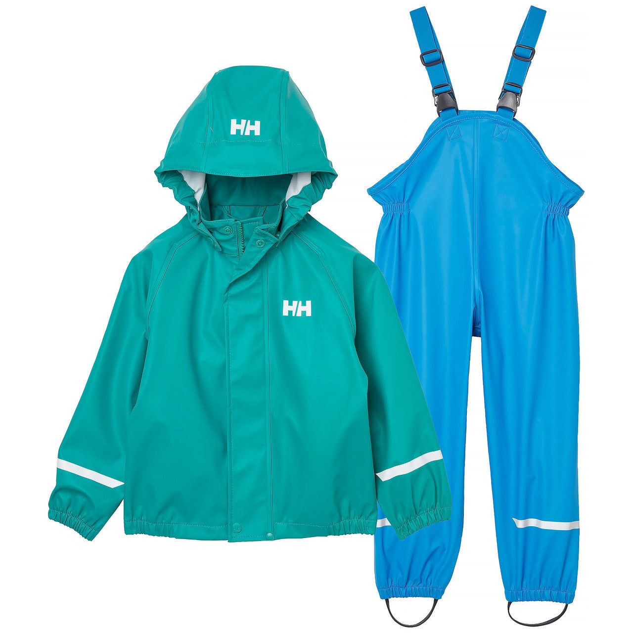 Kids Waterproof Bergen 2.0 Rain Set – Jacket & Bibs, PU| Helly Hansen 
