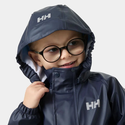 Kids Waterproof Bergen 2.0 Rain Set – Jacket & Bibs, PU| Helly Hansen 