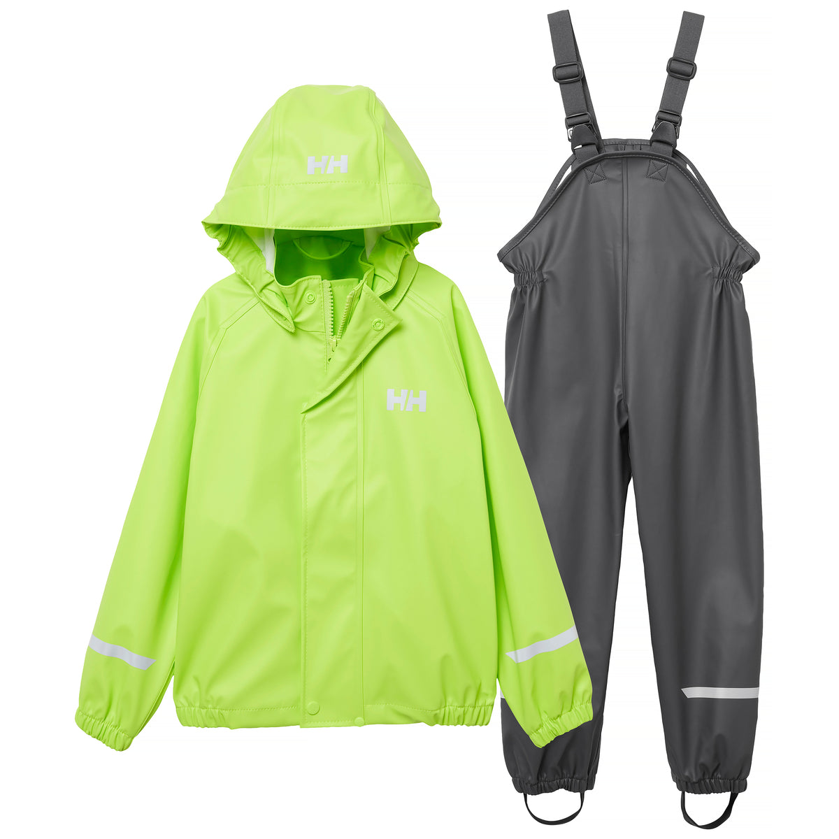 Kids Waterproof Rain Set – Helly Hansen Bergen 2.0 – Jacket + Bib Pants