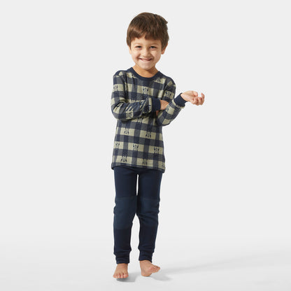 Kids Lifa Merino Wool Printed 2-Piece Base Layer Set – LIFA Merino| Helly Hansen 