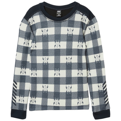 Kids Lifa Merino Wool Printed 2-Piece Base Layer Set – LIFA Merino| Helly Hansen 