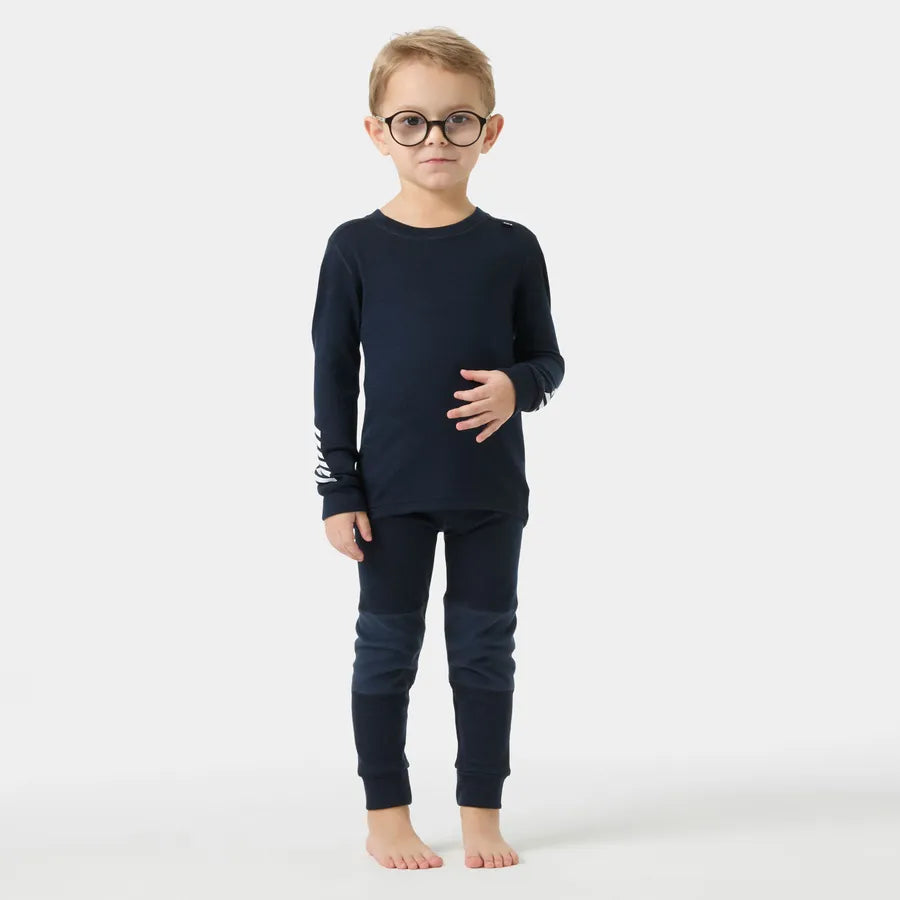 Kids Lifa Merino Wool 2-Piece Base Layer Set – LIFA Merino | Helly Hansen 