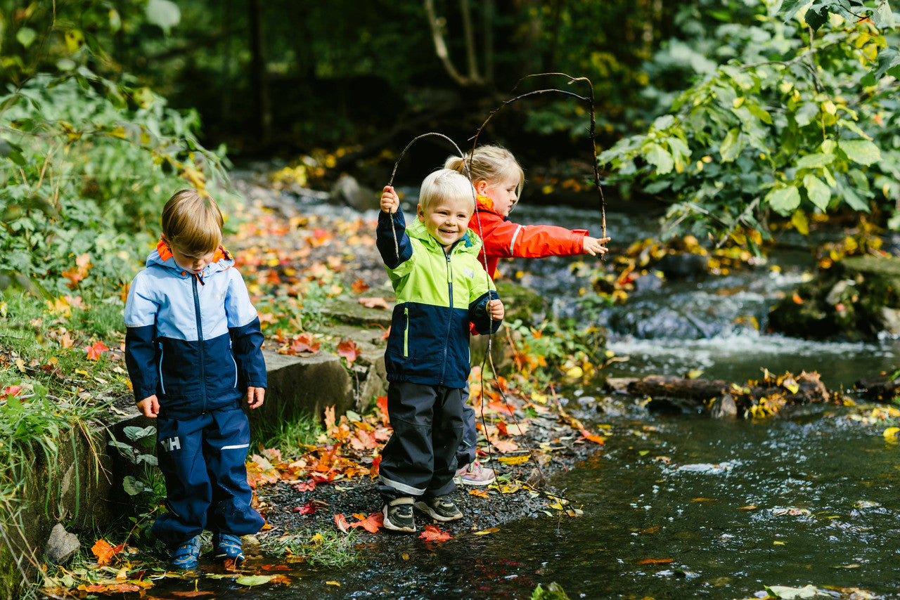 Kids Waterproof Shelter Rain Pants – Breathable, Pull on | Helly Hansen #color_ebony