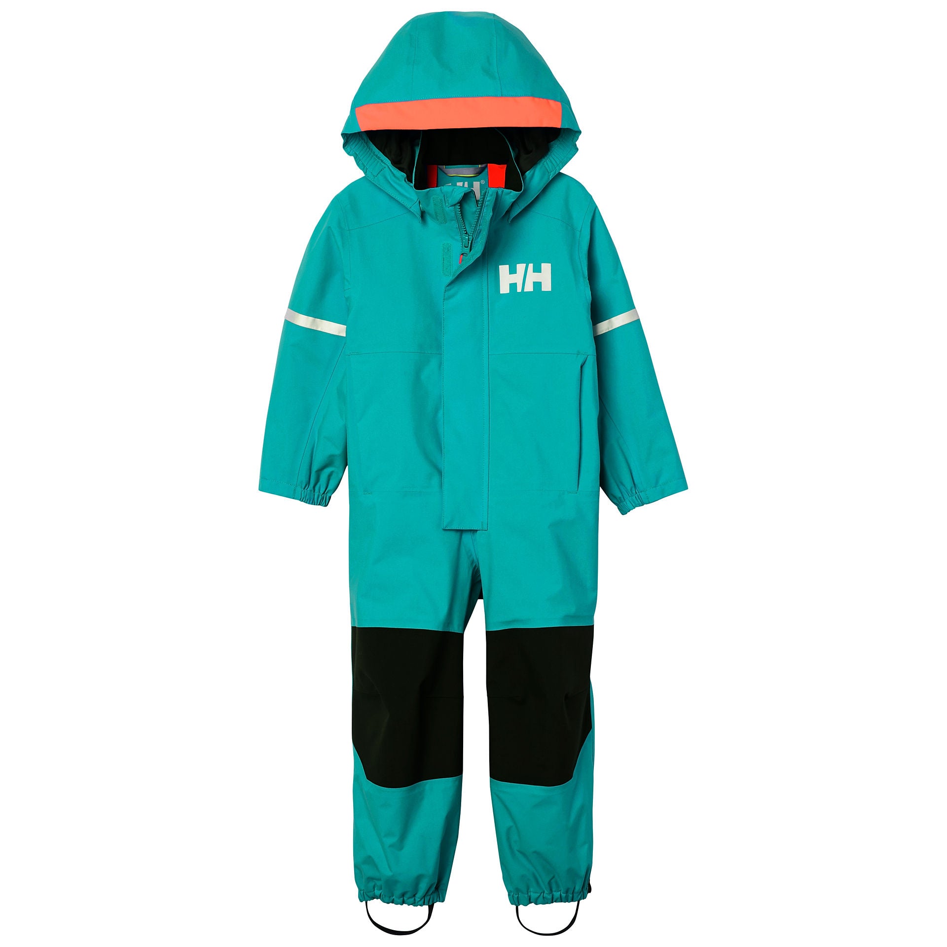Kids Adventure HT All-Weather Waterproof Playsuit | #color_signal-green