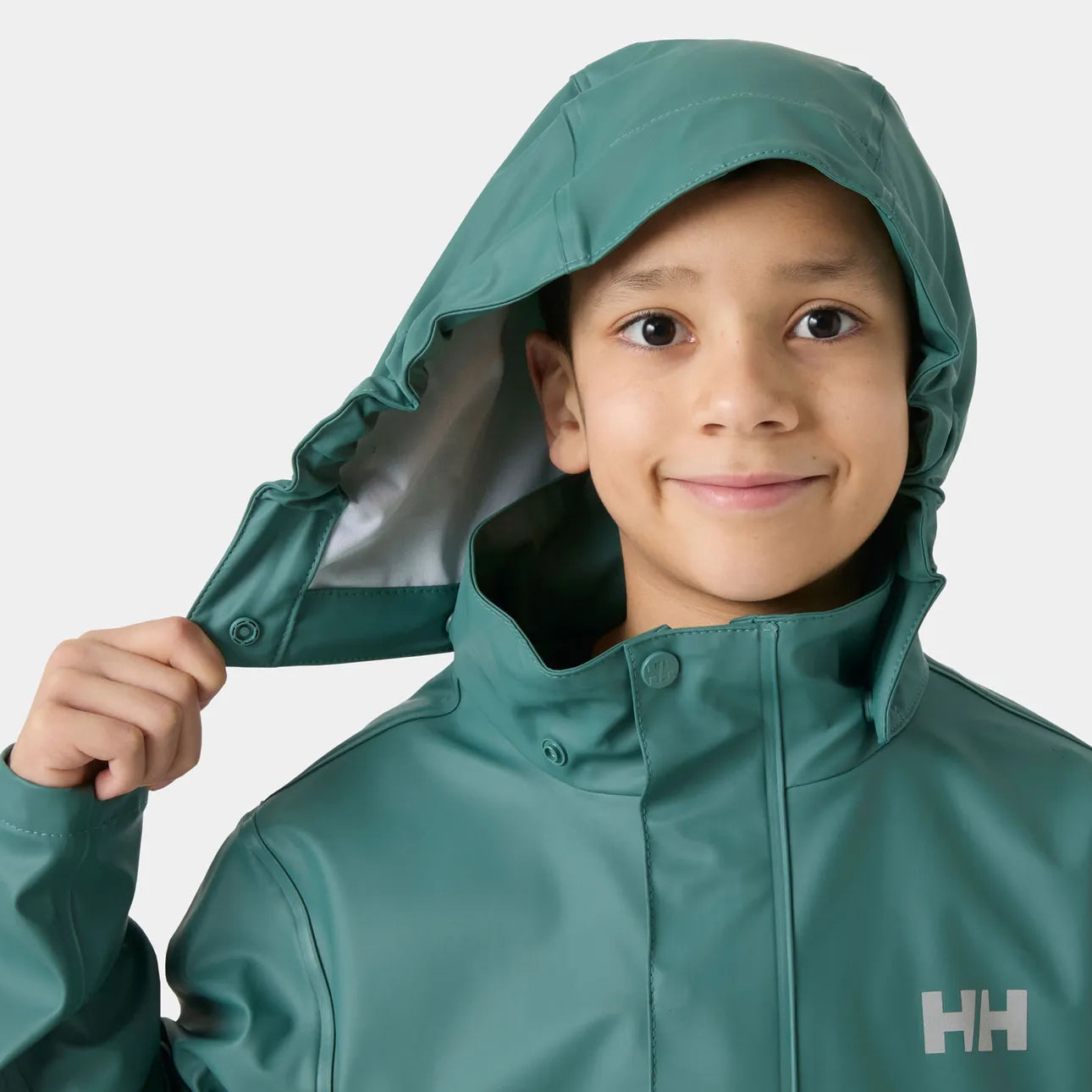 Youth Waterproof Moss Rain Jacket – PU | Helly Hansen 