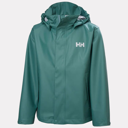 Youth Waterproof Moss Rain Jacket – PU | Helly Hansen 