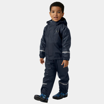 Kids Fleece-Lined Waterproof Bergen 2.0 Rain Set – Jacket & Pants, Lined | Helly Hansen 