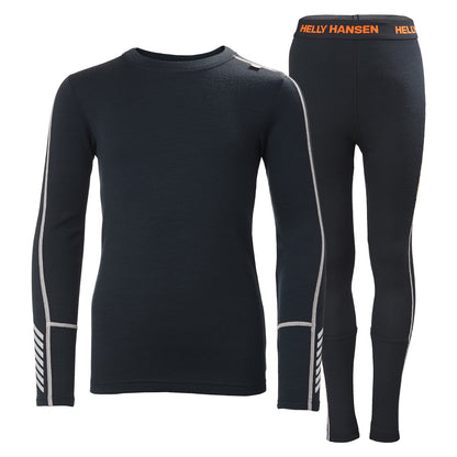 Juniors Merino Wool Base Layer Set – Helly Hansen LIFA® – Midweight Thermal
