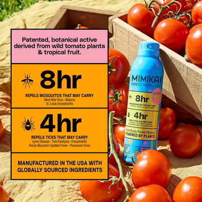 Kids DEET-Free Naturally Derived Mosquito & Tick Bug Spray | Mimikai | #color_KID_5.5