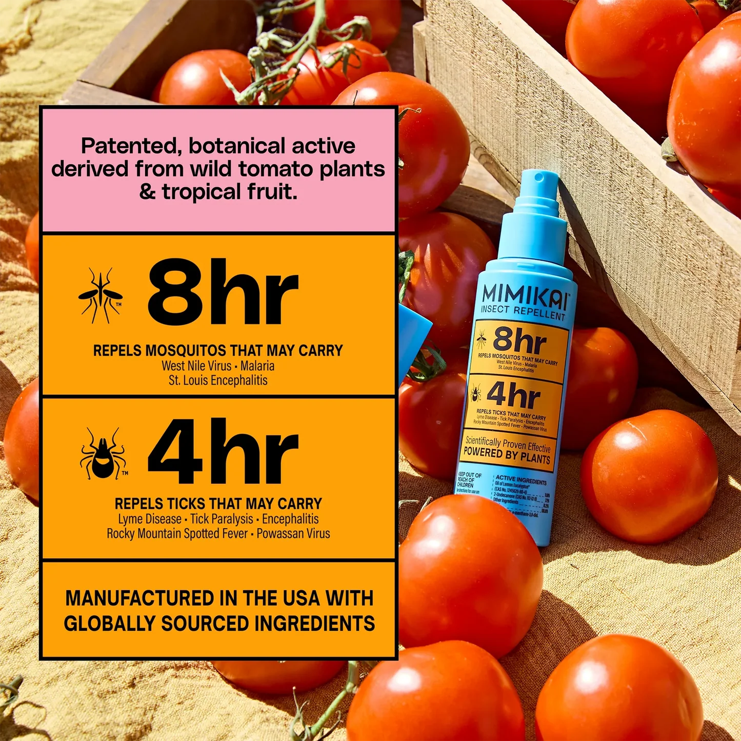 DEET-Free Naturally Derived Mosquito & Tick Bug Spray | Mimikai | #color_5.5 oz