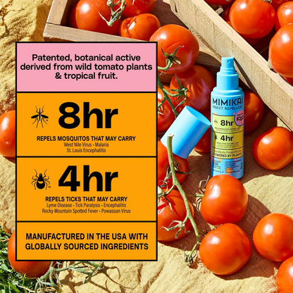 Kids DEET-Free Naturally Derived Mosquito & Tick Bug Spray | Mimikai