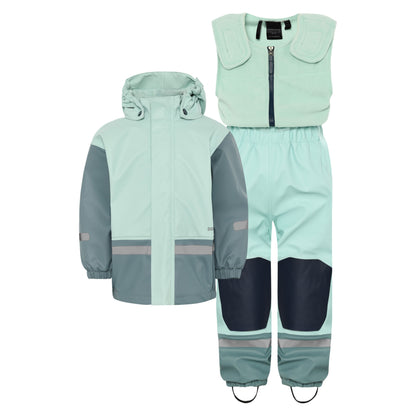 Kids Fleece Lined 2-piece Boardman  Rain Set | Didriksons |