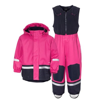 Kids Boardman Fleece Lined Rain Set – Waterproof, Fleece Lined, PU | Didriksons 