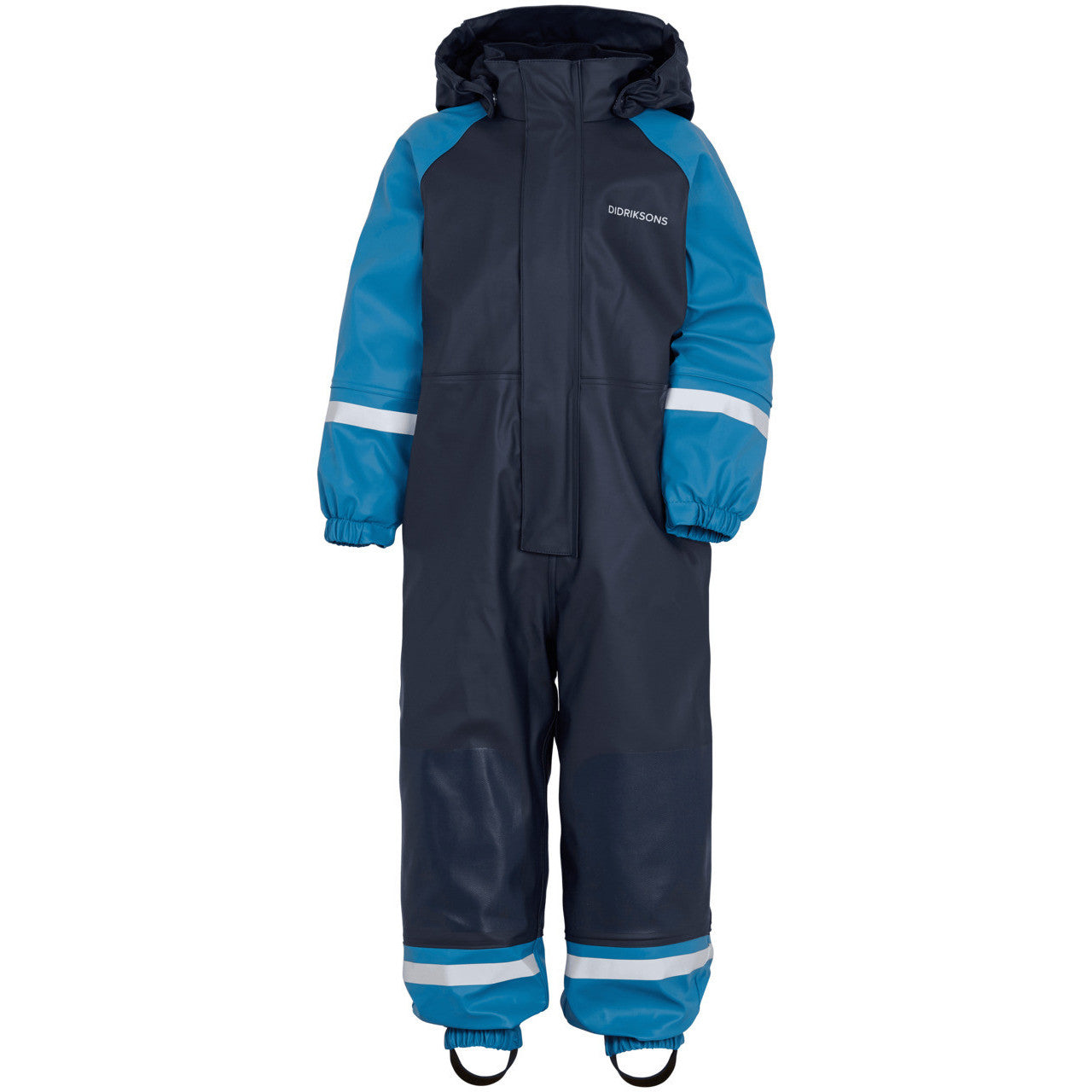 Kids Colorado All-in-One Galon Rain Suit – Waterproof, PU | Didriksons #color_corn-blue