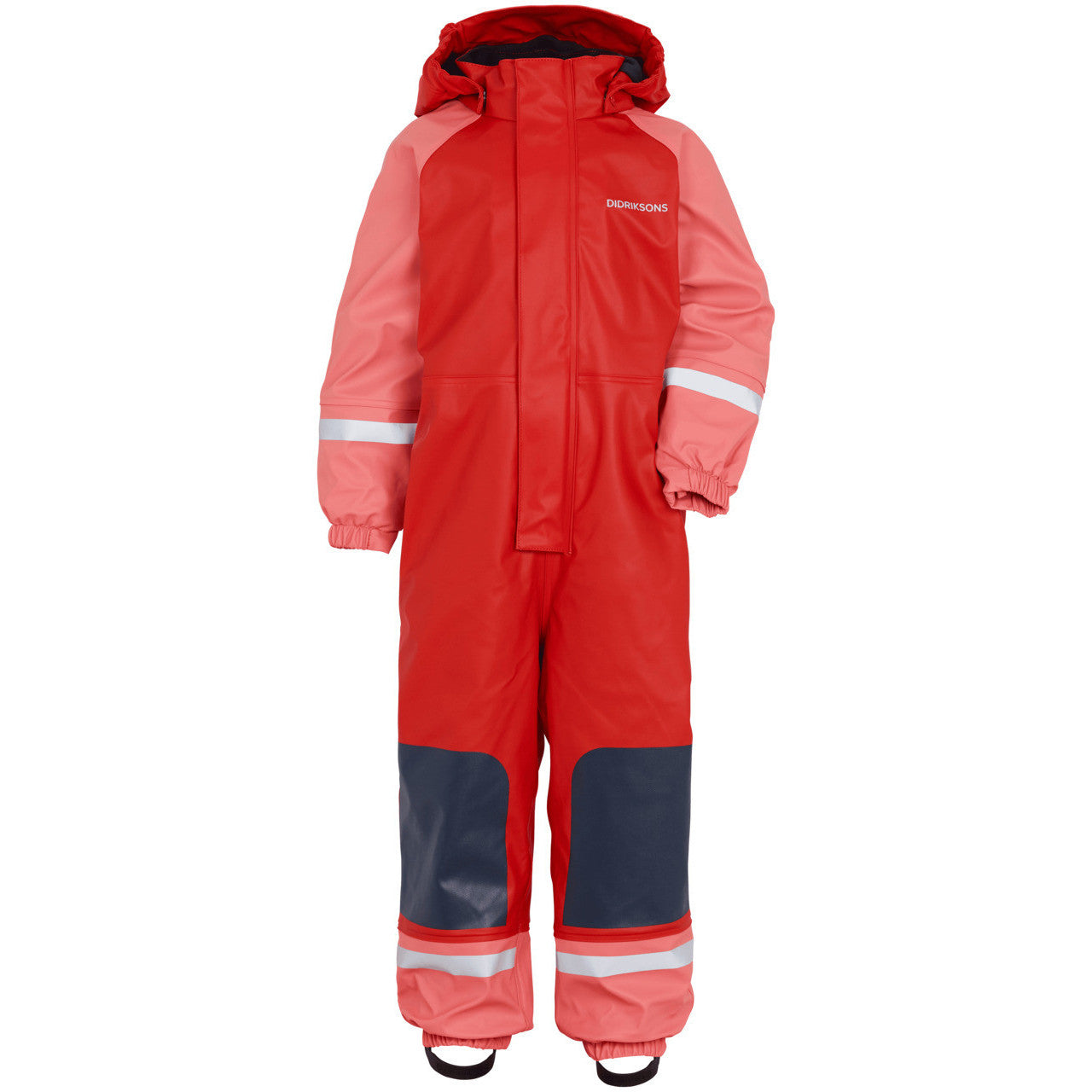 Kids Colorado All-in-One Galon Rain Suit – Waterproof, PU | Didriksons #color_peach-rose