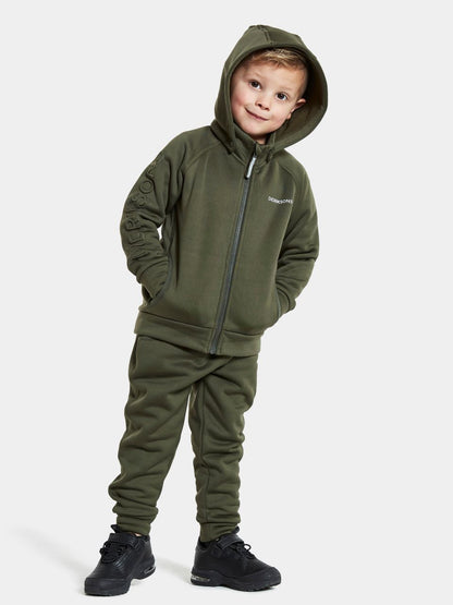 Kids Corin Technical Zip Jacket – Mid Layer | Didriksons 