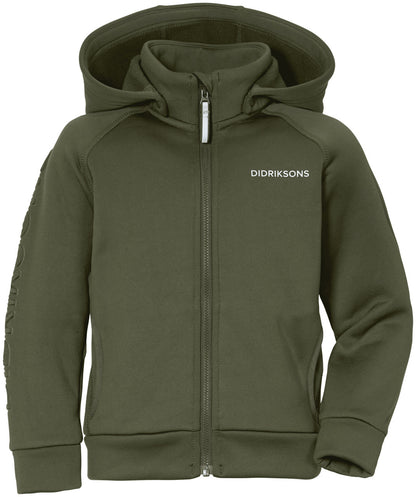 Kids Corin Technical Zip Jacket – Mid Layer | Didriksons 