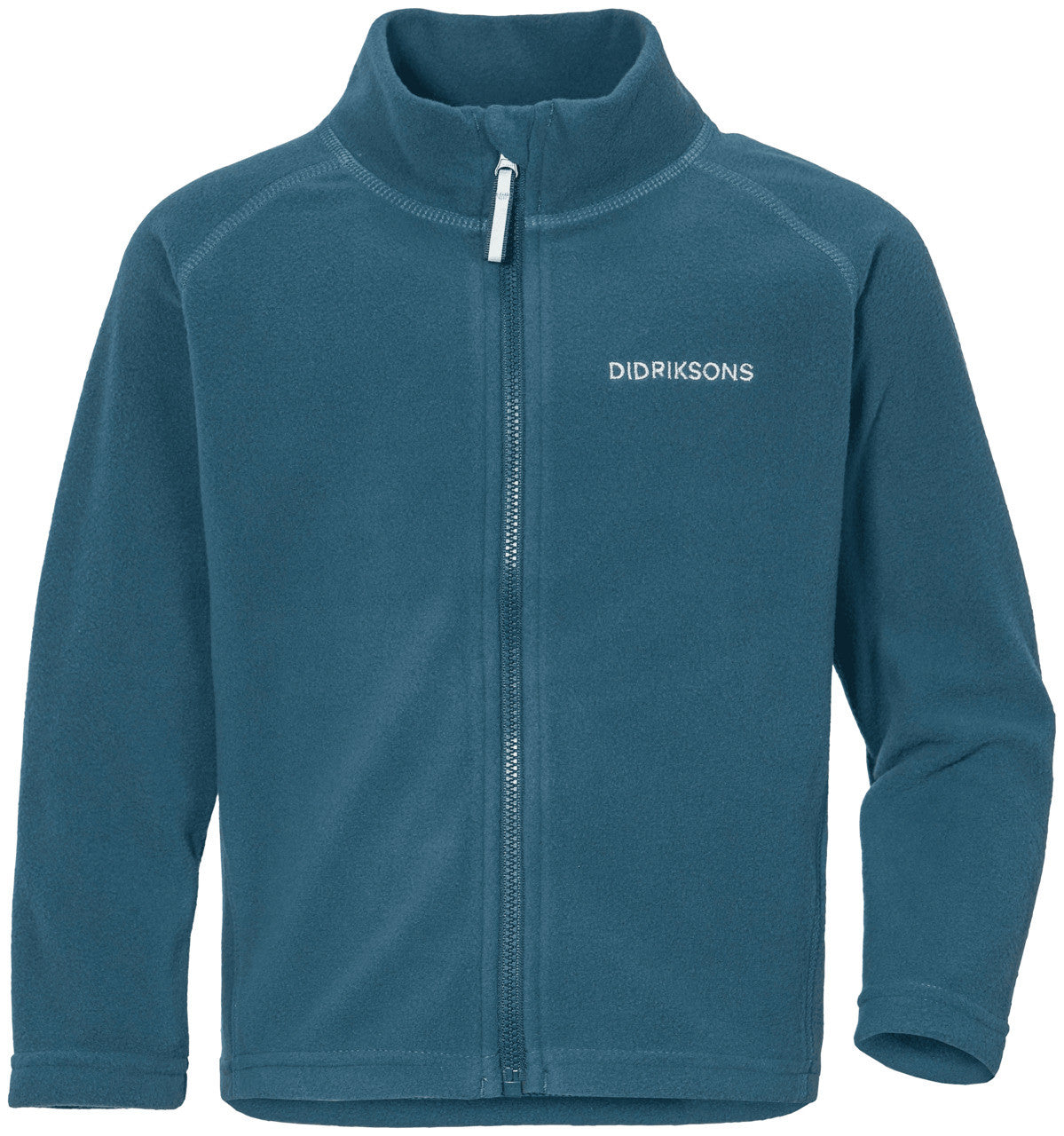 Kids Monte Full Zip Fleece Jacket – Mid Layer| Didriksons #color_dive-blue