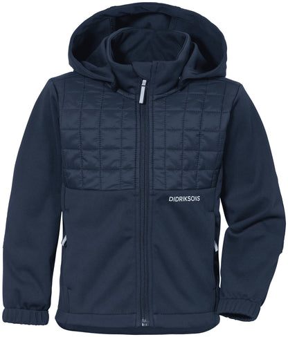 Kids Perfomance Fleece Briska Hybrid Jacket | Didriksons 