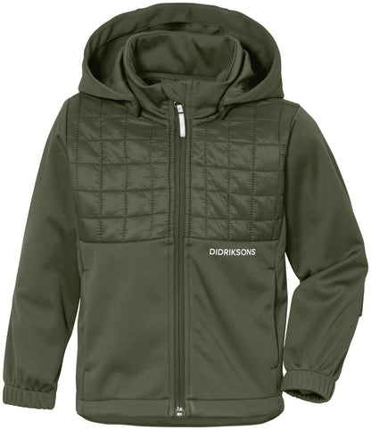 Kids Perfomance Fleece Briska Hybrid Jacket | Didriksons 