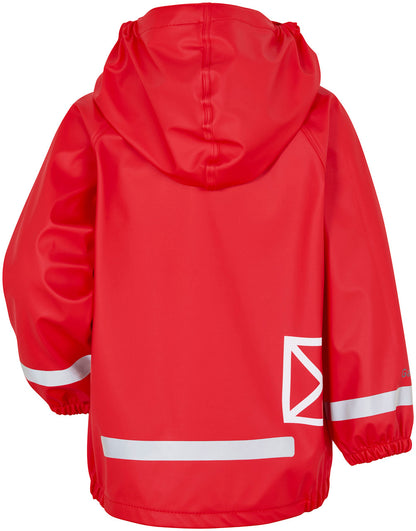 Kids Slaskeman Unlined Rain Set-Snap Jacket and Bibs – Waterproof, PU | Didriksons 