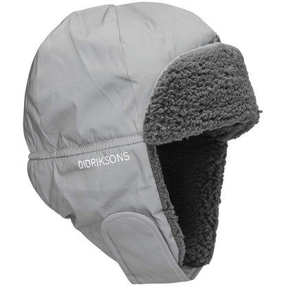 Kids Biggles Reflective Trapper Style Winter Hat – Waterproof, Fleece Lined | Didriksons 