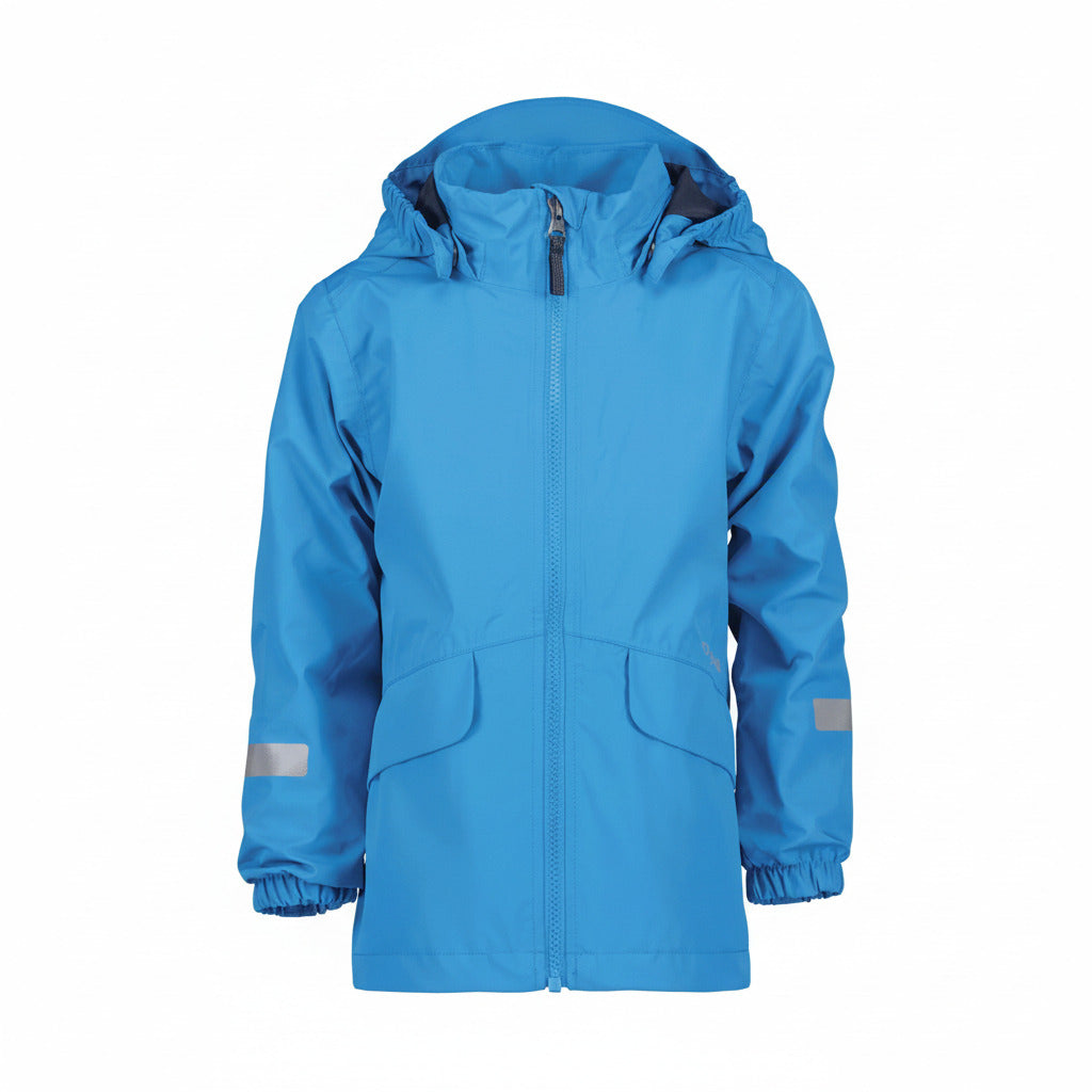 Kids Norma Waterproof Shell Jacket – Waterproof, Breathable | Didriksons #color_flag-blue