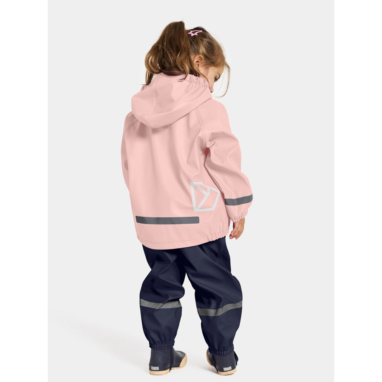 Kids Slaskeman Unlined Rain Set-Snap Jacket and Bibs – Waterproof, PU | Didriksons 