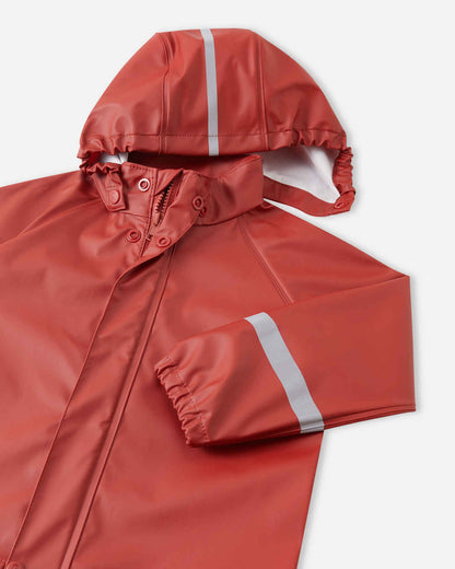 Kids Waterproof Tihku Unlined 2-Piece Rain Set - Jacket And Bib | Reima 