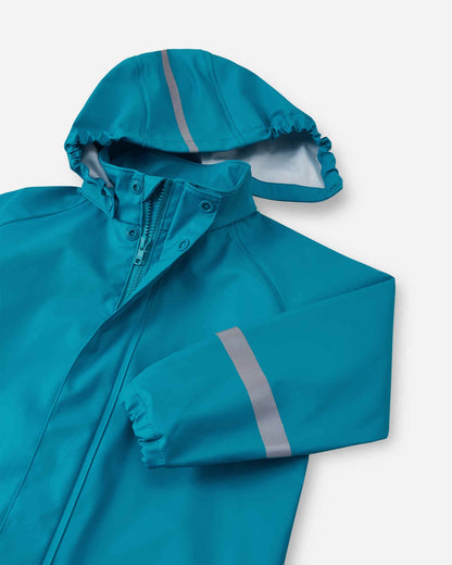 Kids Waterproof Tihku Unlined 2-Piece Rain Set - Jacket And Bib | Reima 