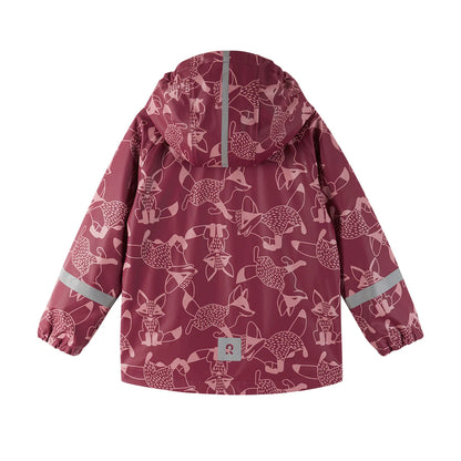 Kids Fleece Lined Waterproof Rain Jacket | Reima 