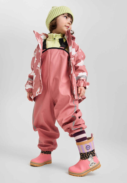 Kids Waterproof Lammikko Rain Bibs - Unlined | Reima 