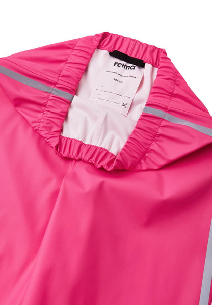 Kids Waterproof Oja Unlined Rain Pants - Pull On, PU | Reima 