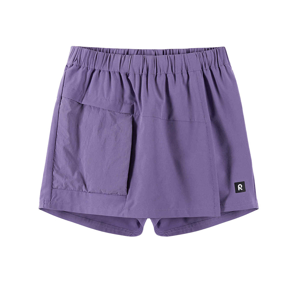 Kids Hamos Skort – Lightweight Quick-Dry Skirt with Built-In Shorts | Reima | #color_misty-violet