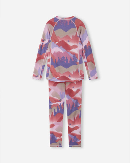 Kids Merino Wool Taitoa Base Layer Set - High Wicking | Reima 