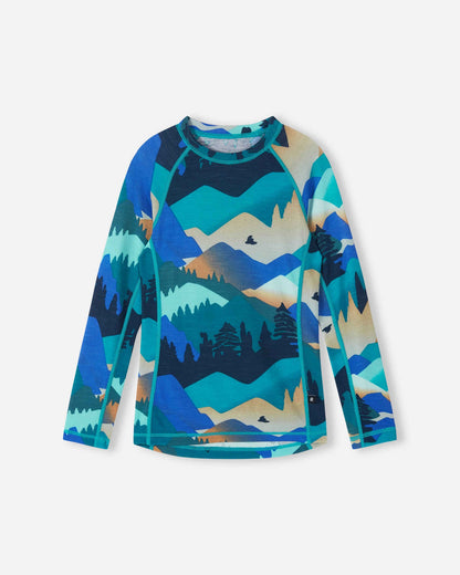 Kids Merino Wool Taitoa Base Layer Set - High Wicking | Reima 
