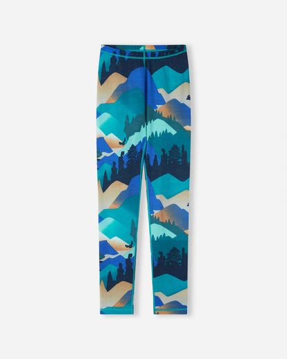 Kids Merino Wool Taitoa Base Layer Set - High Wicking | Reima 