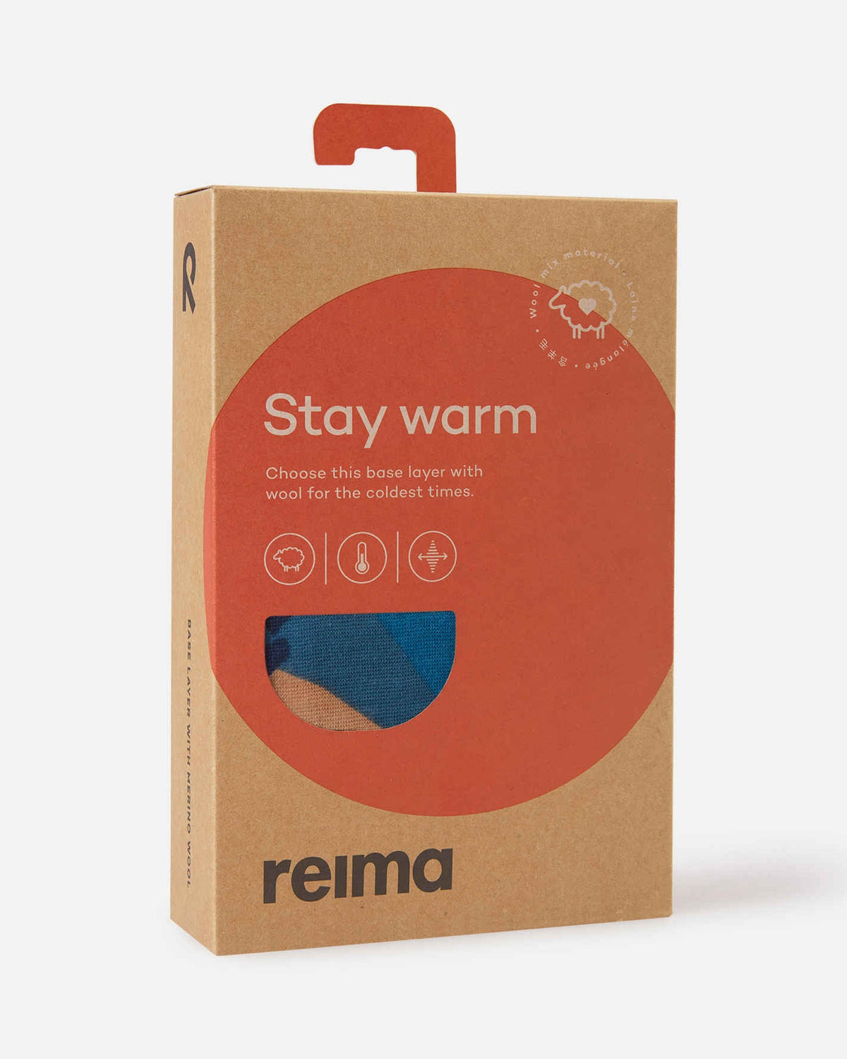 Kids Merino Wool Taitoa Base Layer Set - High Wicking | Reima 