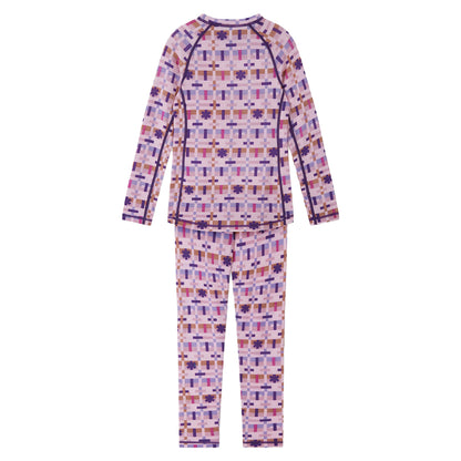 Kids Merino Wool Bamboo Taitoa Base Layer Set - High Wicking | Reima