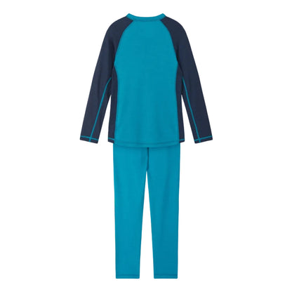 Kids Merino Wool Bamboo Taitoa Base Layer Set - High Wicking | Reima 