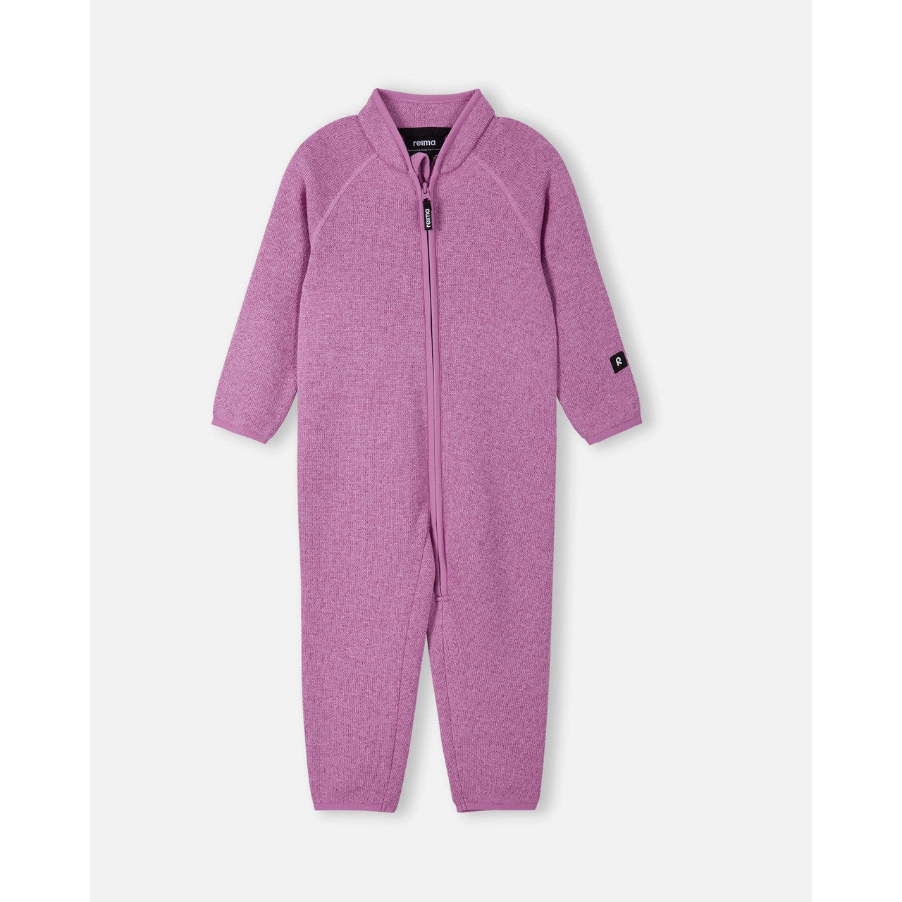 Tahti Knitted Fleece Mid Layer Overall - Lined | Reima #color_mauve-pink