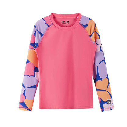 Kids Sukeltaja Rash Guard – UPF 50+ Long Sleeve Sun Protection Swim Shirt | Reima | 