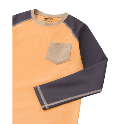 Kids Kroolaus Rash Guard – UPF 50+ Long Sleeve Sun Protection Swim Shirt | Reima | 