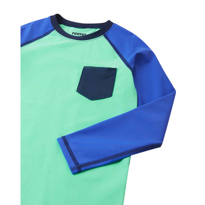 Kids Kroolaus Rash Guard – UPF 50+ Long Sleeve Sun Protection Swim Shirt | Reima | 