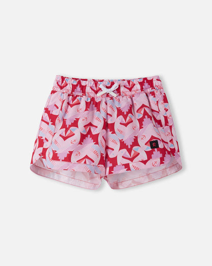 Kids SunProof Printed Nauru Shorts - UV 40+ | Reima 