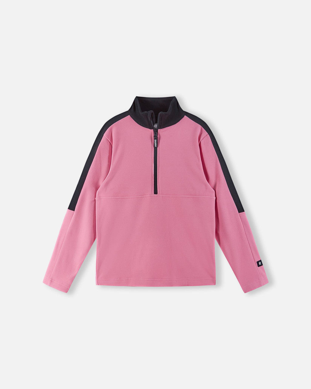 Kids Half Zip Fleece Mid Layer Top | Reima #color_soft-coral
